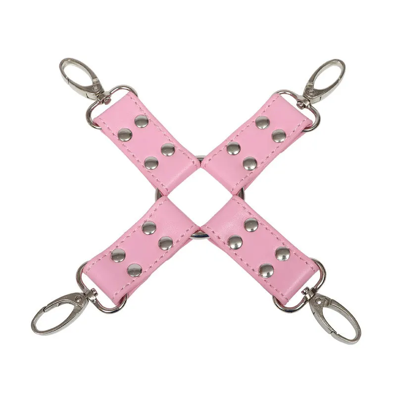 Сексуальный плюшевый 7 шт. Экологичные ПУ женские взрослые наручники повязка на