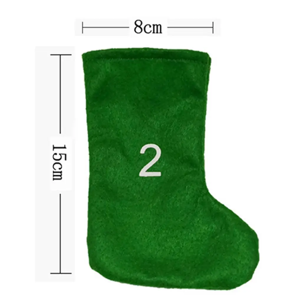 Милый Рождественский Подарочный пакет для детей носки с камином елкой