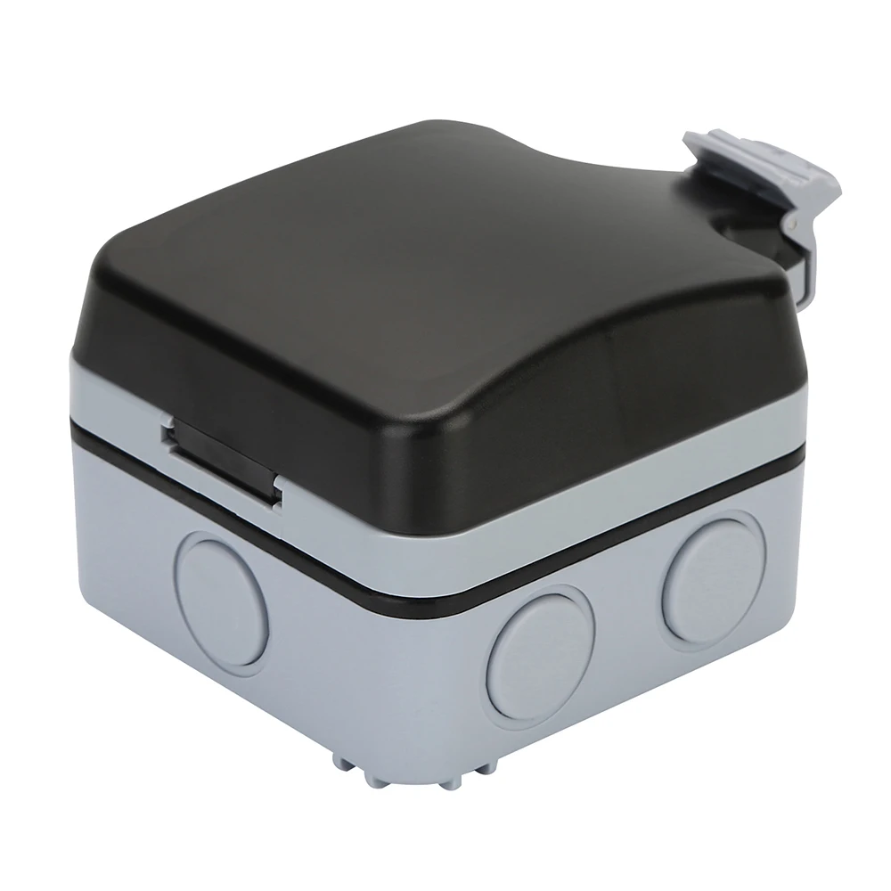 Водонепроницаемая розетка IP66 настенные электрические розетки с USB покрытия для