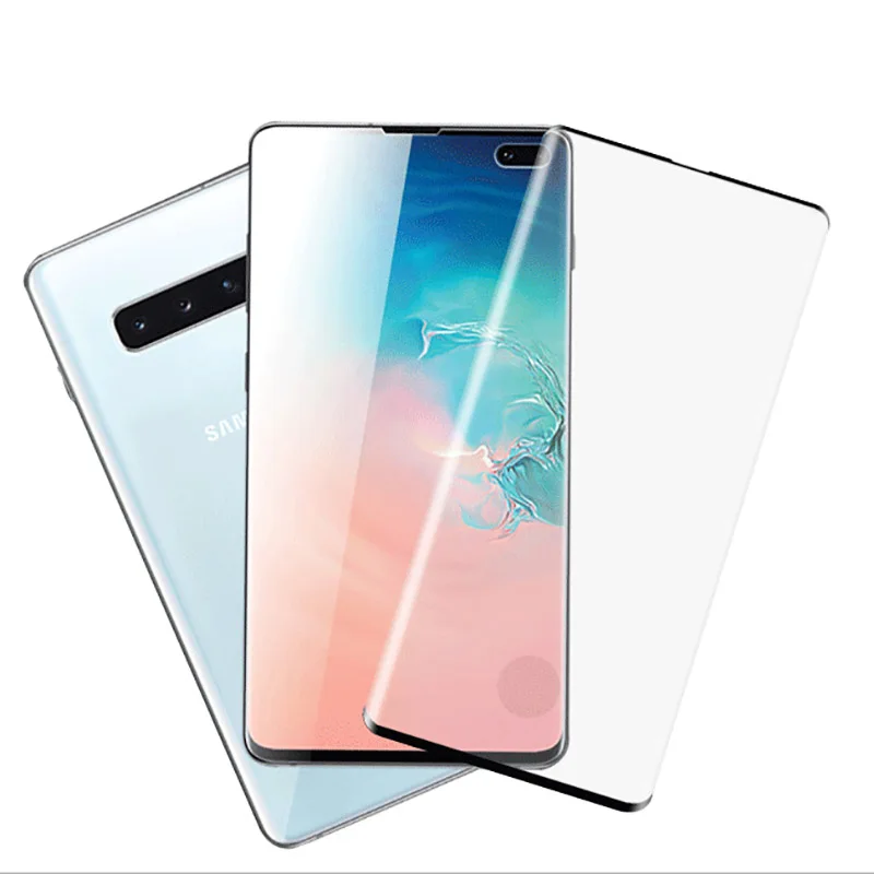 3D закаленное стекло для samsung galaxy s10 plus lite s10e s10plus s10lite чехол Защитная пленка glas HD |