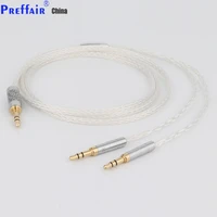 hifi 16 core occ silver plated headphone upgraded cable for denon ah d600 ah d7200 ah d7100 focal elear headphone