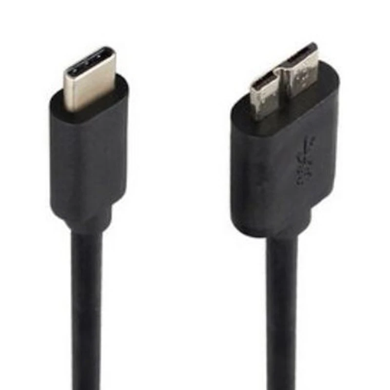 

Hard Drive Cable,USB 3.1 Type-C Male to USB 3.0 Micro-B Male Data Cable for Tablet Phone