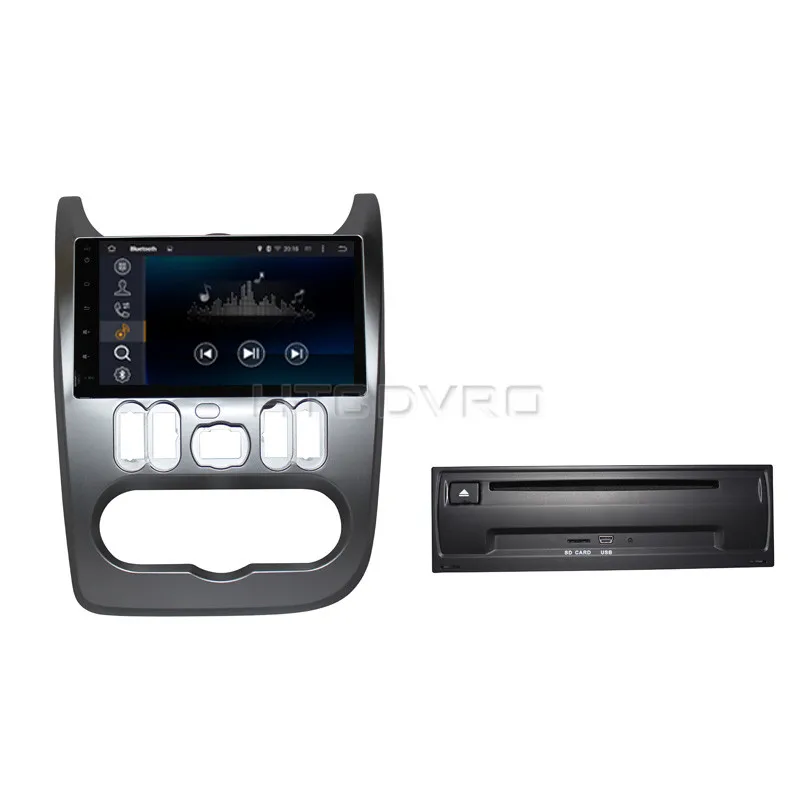 YMODVHT 9 дюймовый Восьмиядерный 4 Гб + 32 ГБ Android 0 автомобильный DVD плеер для Renault
