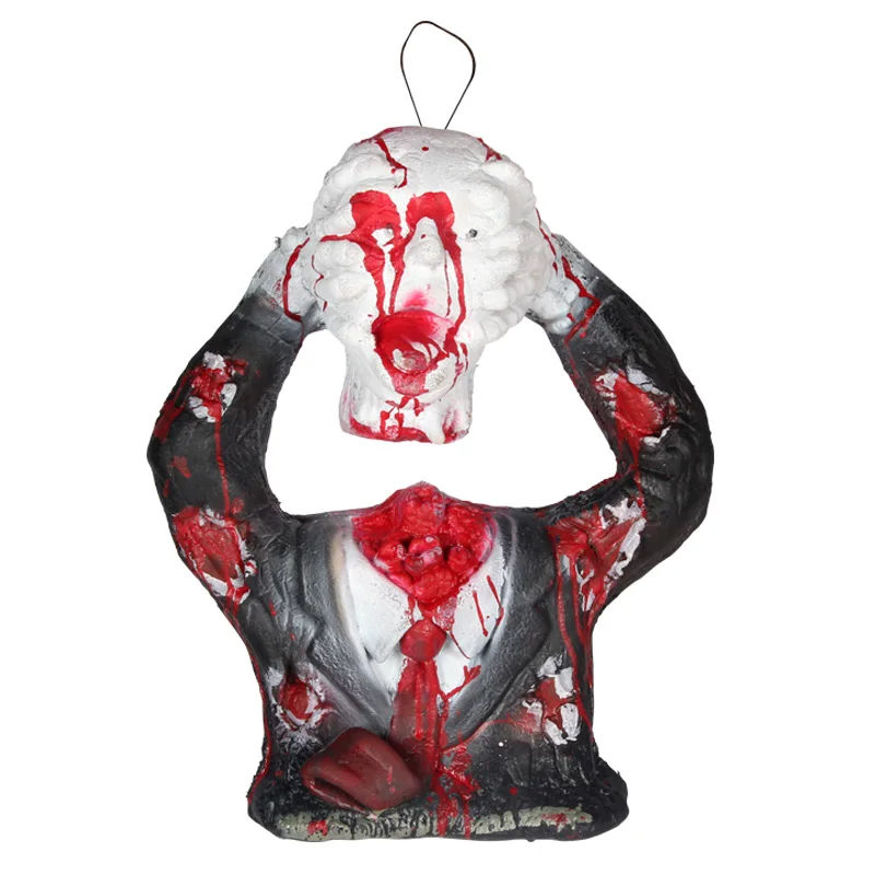 

Scream Scarecrow Garden Ghostface Yard Hanging Scary Halloween Ghostface Repeller Bird Insect Horror Dress Road