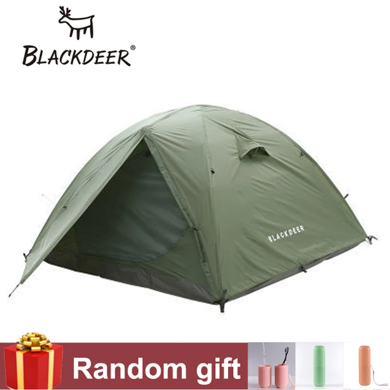 

Blackdeer Backpacking 4 Person Tent Outdoor Camping Tent With Snow Skirt Double Layer Waterproof Ultralight Tourist Tent