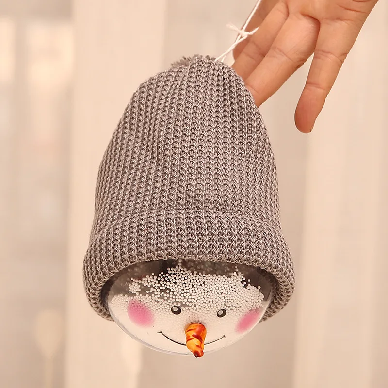 Новые украшения зернистый Снеговик шар креативная кукла кулон Рождественская