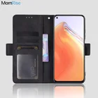 Чехол-бумажник для Xiaomi MI 10T 10T Pro, Магнитный флип-чехол для MI 10T lite, роскошный кожаный мобильный телефон с отделениями для карт