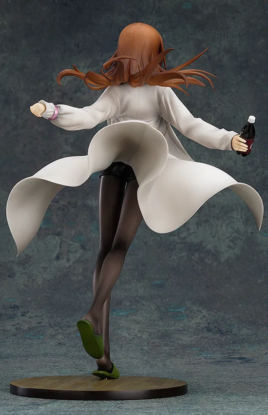 

21cm Makise Kurisu Steins Gate Sexy Elegant Girl Pvc Action Figure Collection Doll Model Anime Kids Gift Toy