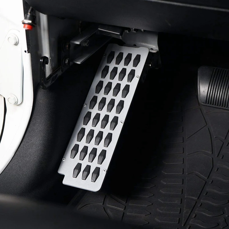 1 пара ножной упор Dead Pedal Foot Kick Panel и набор для увеличения газа Jeep Wrangler JK &amp Unlimited