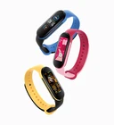 Ремешок для часов Mi Band 6, 5, 4, 3, силиконовый, двухцветный, в наличии