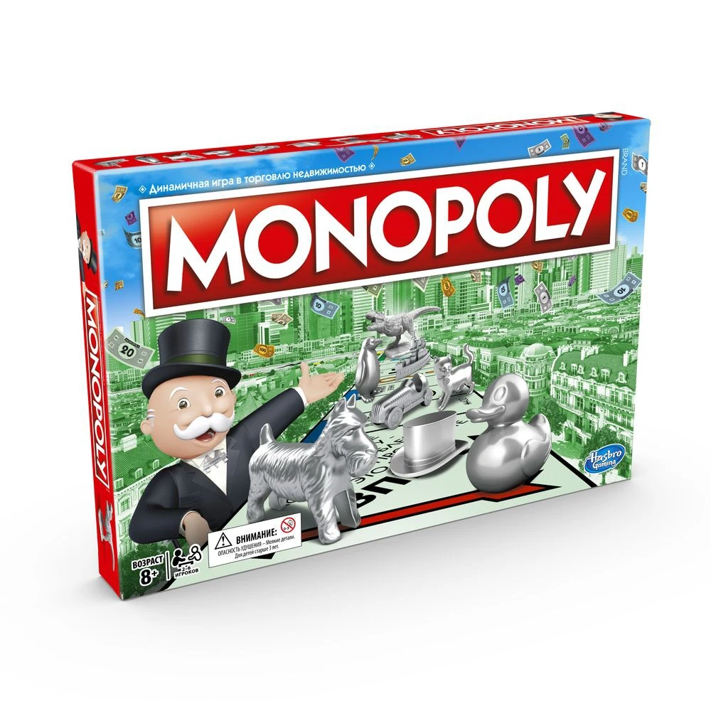Игра настольная MONOPOLY C1009 Монополия Классика |