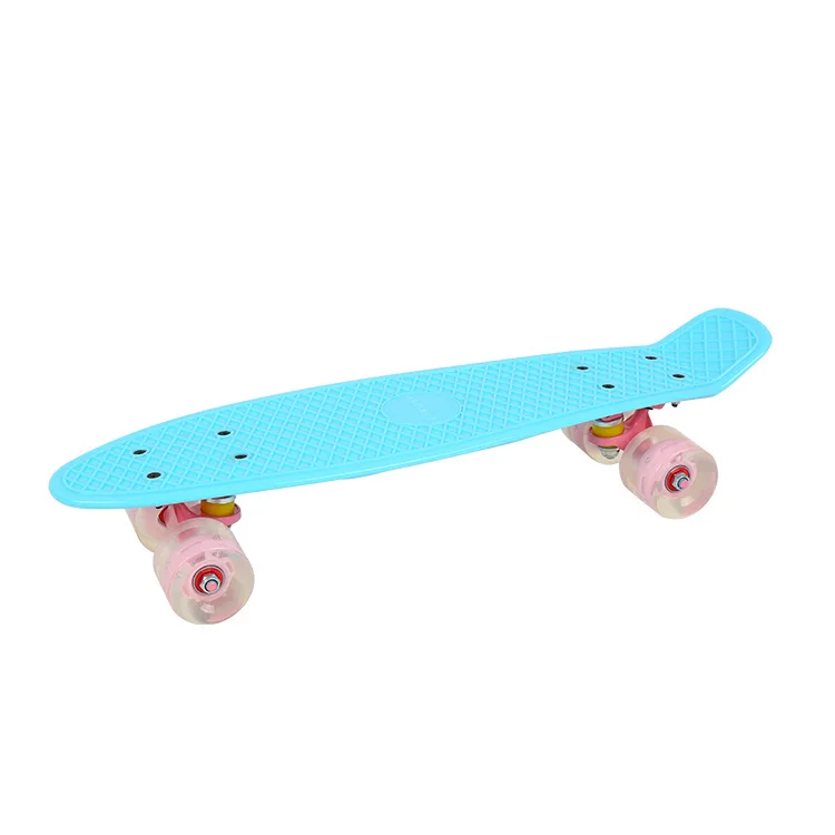 

Action Longboard Kids Skateboard Fashion Beginner Shape Scooter Freestyle Skateboard Freestyle Deskorolka Entertainment BY50HB