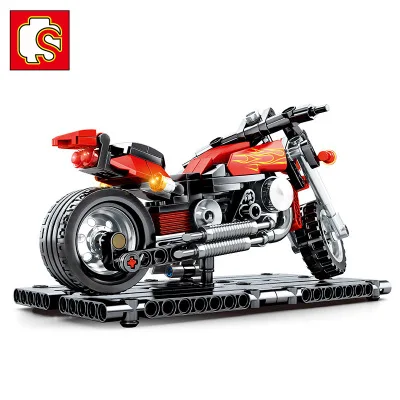 S701100/701101 Empire of steel Militar Series Building Blocks Brick motorcycle education model baby toys | Игрушки и хобби