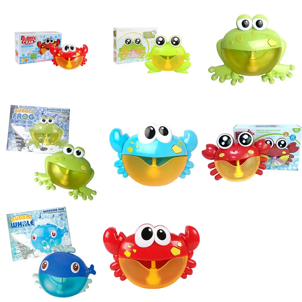 Новая игрушка для детской ванны Bubble Crabs забавная Ванна Maker бассейн купания