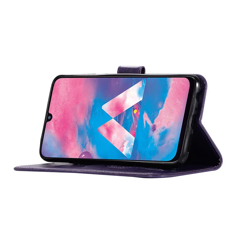 Для samsung M30 чехол Galaxy Чехол флип для телефона из искусственной кожи м 30 M305F M305 SM на
