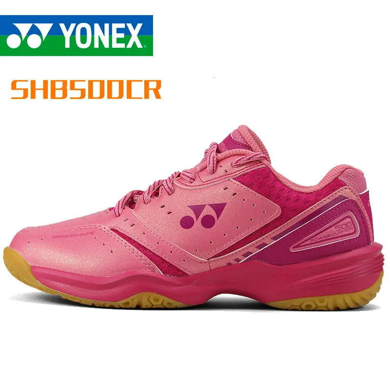 Оригинальная обувь Yonex Pro для бадминтона нескользящая спортивная Shb 500cr женские