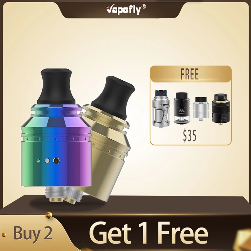 2 шт. Vapefly голографическая MTL RDA электронная сигарета Vape Танк подходит уникальная