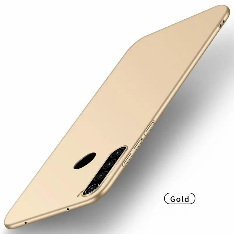 Чехол-накладка для Xiaomi Redmi Note 8 Pro 8T 8 8A стильный Гладкий ультратонкий PC матовый чехол для телефона для Xiaomi Redmi Note 8 чехол