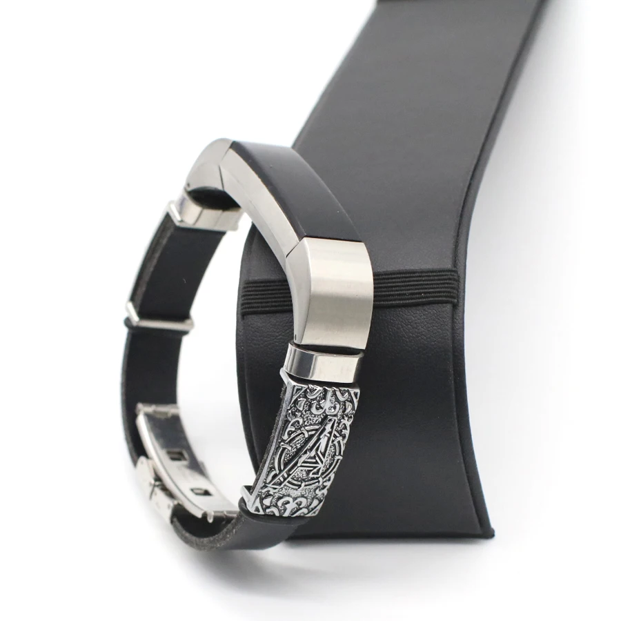 

Wristband for Fitbit Alta HR Band Retro Leather Replacement Band Strap Bracelet for Fitbit Alta Fitness Tracker