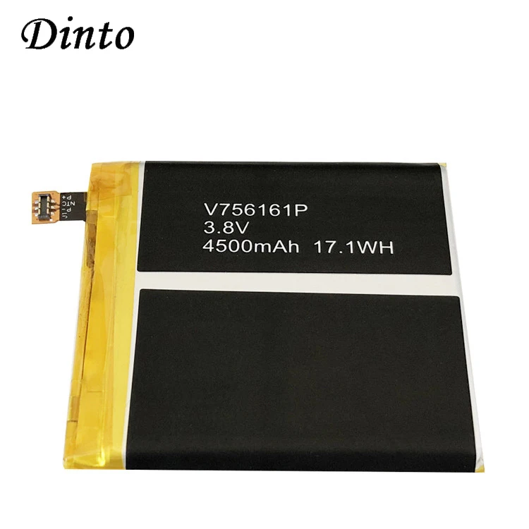 Оригинальный сменный аккумулятор Dinto 4500 мАч для смартфонов Blackview BV6000 BV6000S V756161P Li po