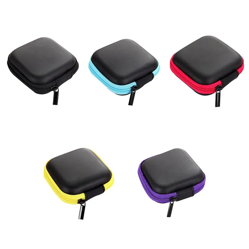 

Headphone Bag USB Cable Charging Adapter Box Travel Case Portable Storage Bag Earphone Accessories