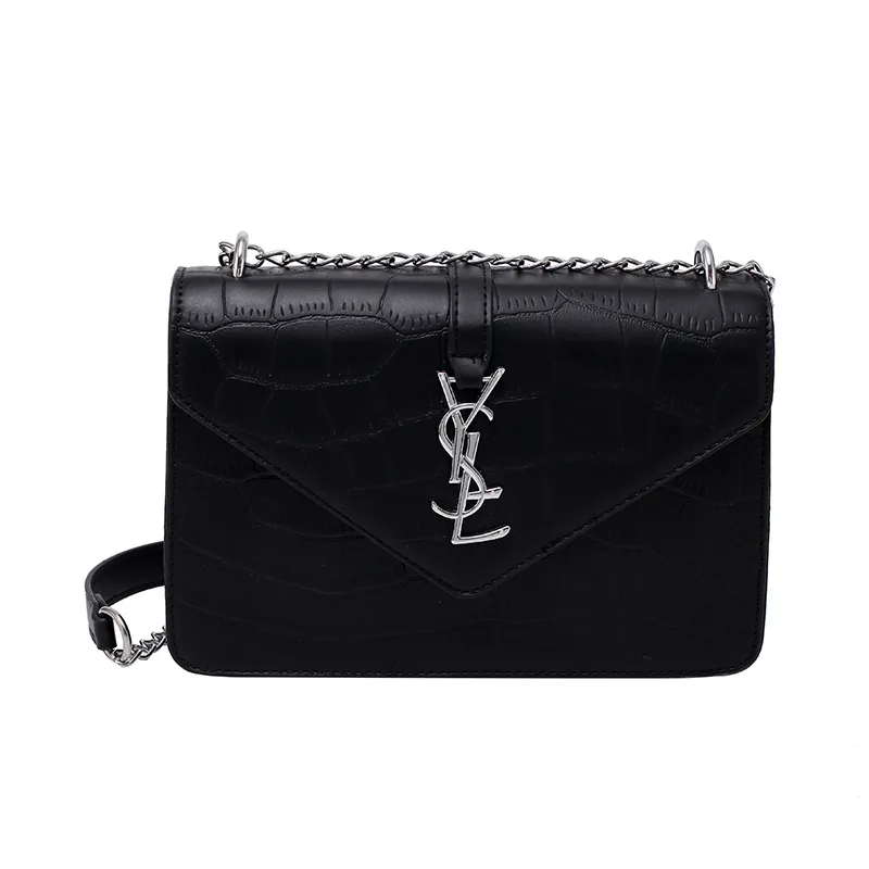 

2021 new luxury design bag retro ladies messenger bag in Europe and America online celebrity Korean fashion pu shoulder bag