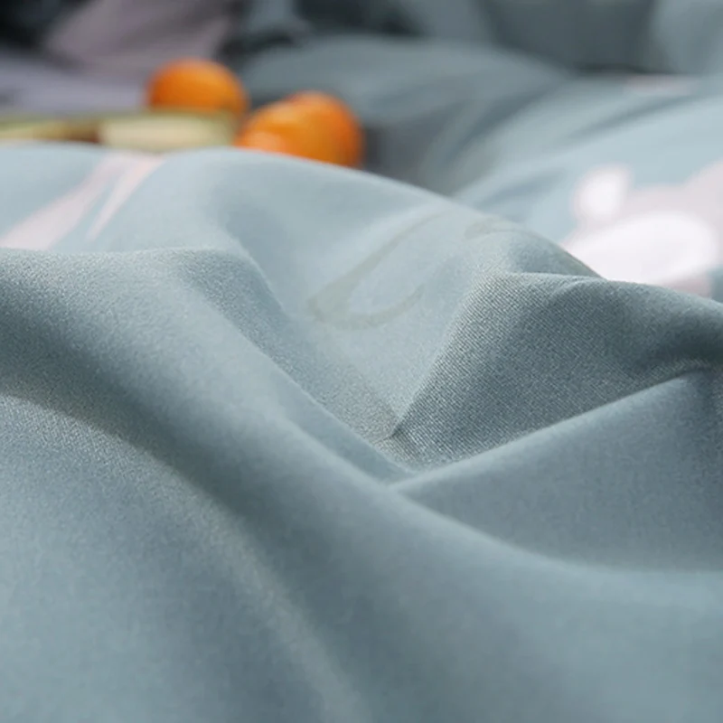 Пододеяльник 1 шт. пододеяльник с мультяшным рисунком для двуспальной кровати