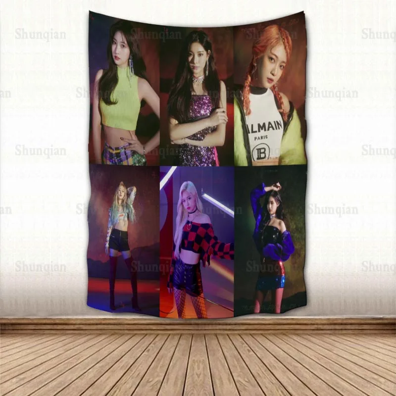 

Custom Everglow Tapestry Colorful Psychedelic Decorative Carpet Wall Fabric For Living Room Bedroom Tapestries Accessories 0512