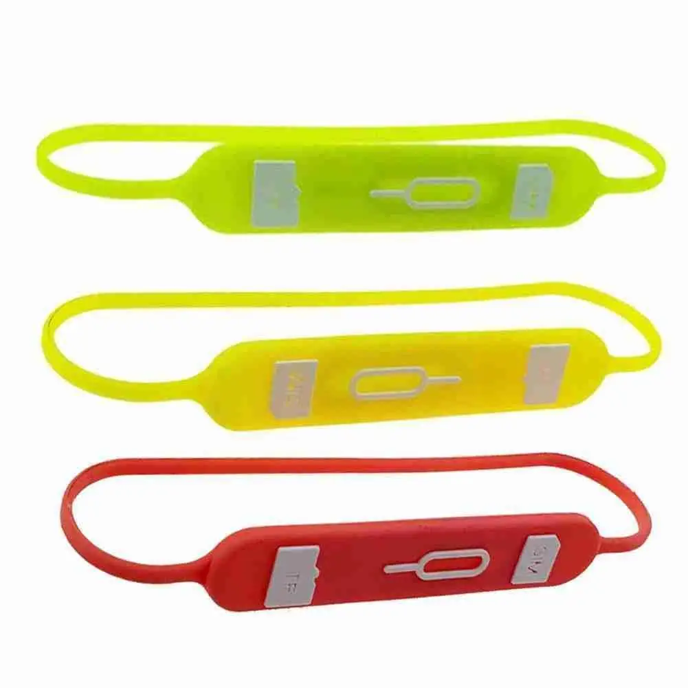 

1 шт. новые чехлы V4sim для Sim-карт, телефон с картой памяти, безопасный силиконовый держатель для SIM-карты с булавкой, потерянная портативная ка...