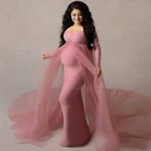 2020 платья для беременных реквизит для фотосъемки длинное платье для беременных с открытыми плечами для беременных женщин платье макси для детских праздников фотосъемки