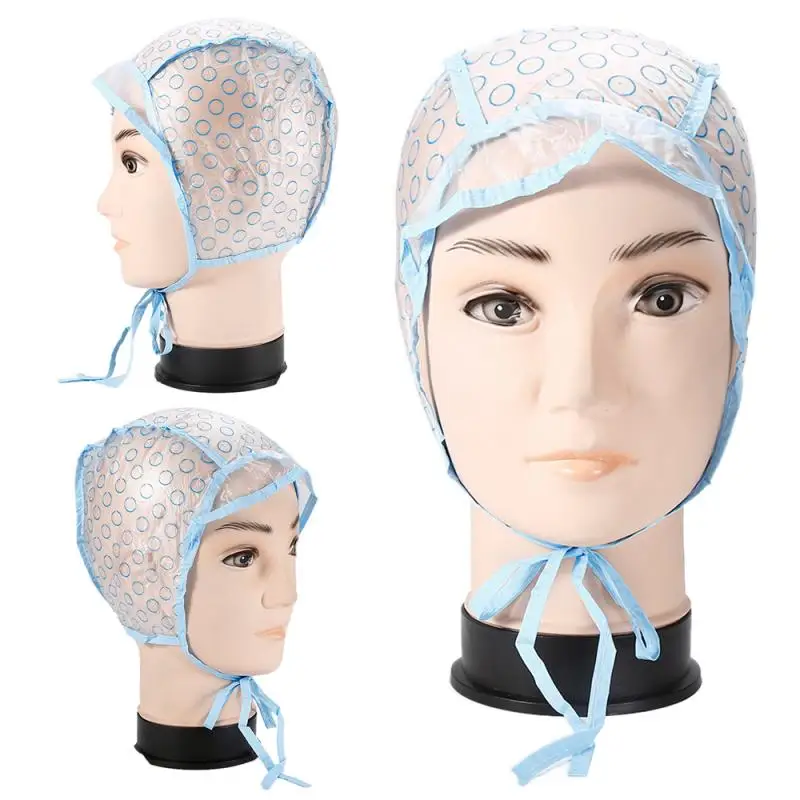 2 шт/1 Набор колпак для окраски волос + силиконовая крышка с крючками окрашивания