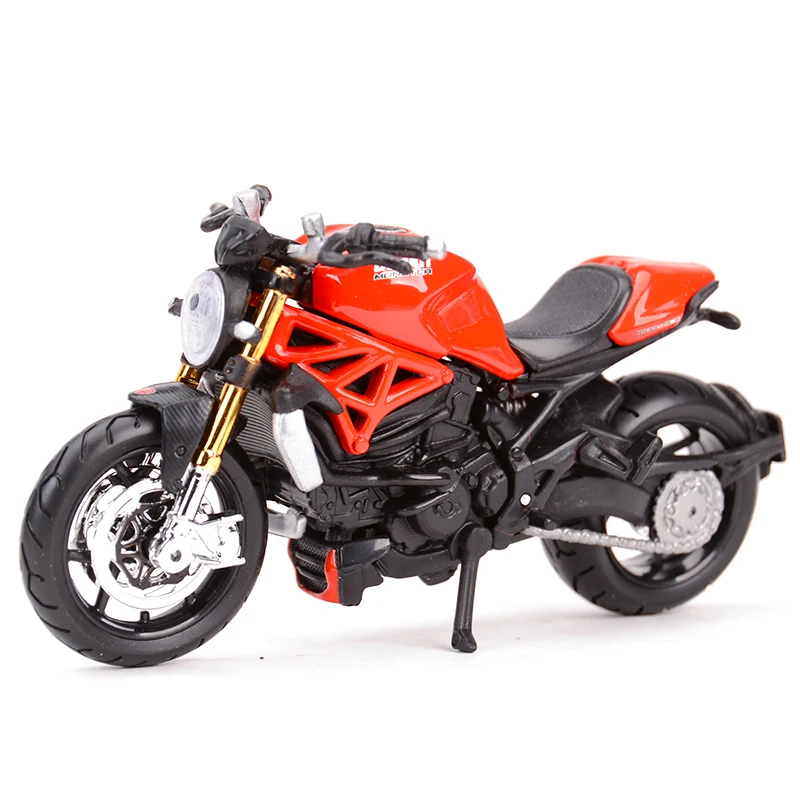 

Maisto 1:18 Ducati-Multistrada 1200S Static Die Cast Vehicles Collectible Hobbies Motorcycle Model Toys