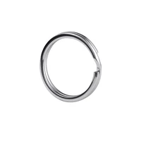 PARETO 1000pcs 15mm 304 stainless steel split key rings for key chain bulk charm tag diy keyrings accessories