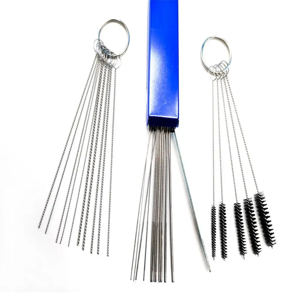 Аэрограф Для карбюратора комплект из 28 предметов игла и щетка 22 иголки 5 кистей 1