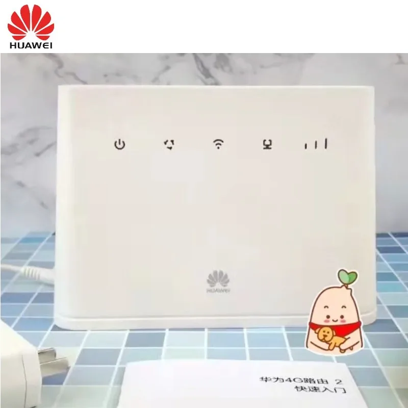 Huawei LTE CA CPE B311 221 Беспроводной Wi Fi маршрутизатор 4G сим карты слот скорость 150 Мбит/с
