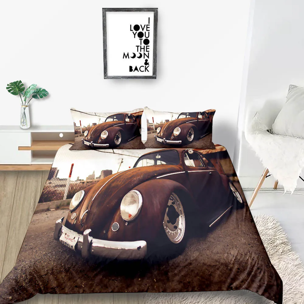 Комплект постельного белья Beetle креативный Классический Модный 3D пододеяльник