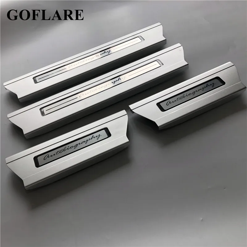 Светодиодный порог для автомобильной двери Range Rover L405 Sport L494 2014 2020 аксессуары