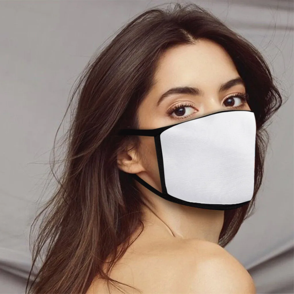 Летняя тонкая хлопковая маска промытая и вышитая от солнца для рта лица моющаяся