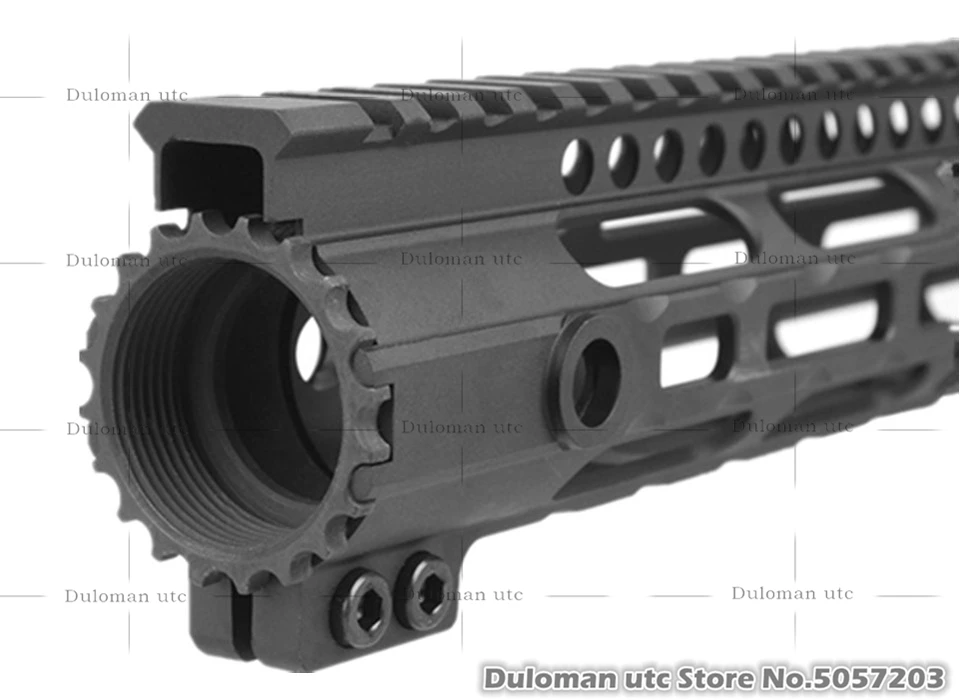Duloman utc Midwest MI AR15 M-LOK бесплатно поплавок поручень CNC легкий 12,5 дюймов тактическая Гарда для страйкбола AEG/GBB