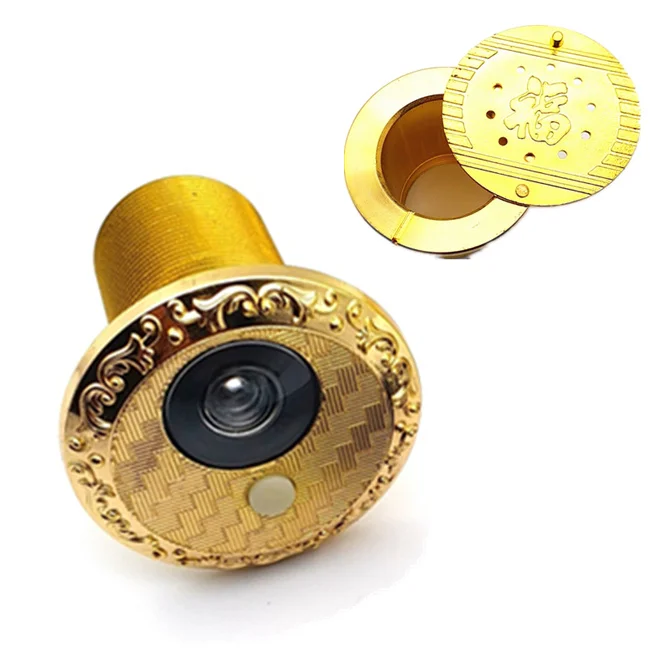 10 шт. дверной глазок с широким углом обзора и регулируемой длиной|Дверные глазки|