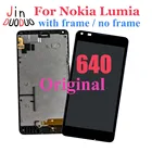 100% протестированный для Microsoft Nokia Lumia 640 ЖК-дисплей сенсорный экран дигитайзер в сборе с рамкой для замены ЖК-дисплея Nokia 640