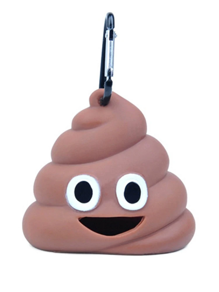 1 шт. силиконовый контейнер для хранения отходов с крючком|Аксессуары собак| |