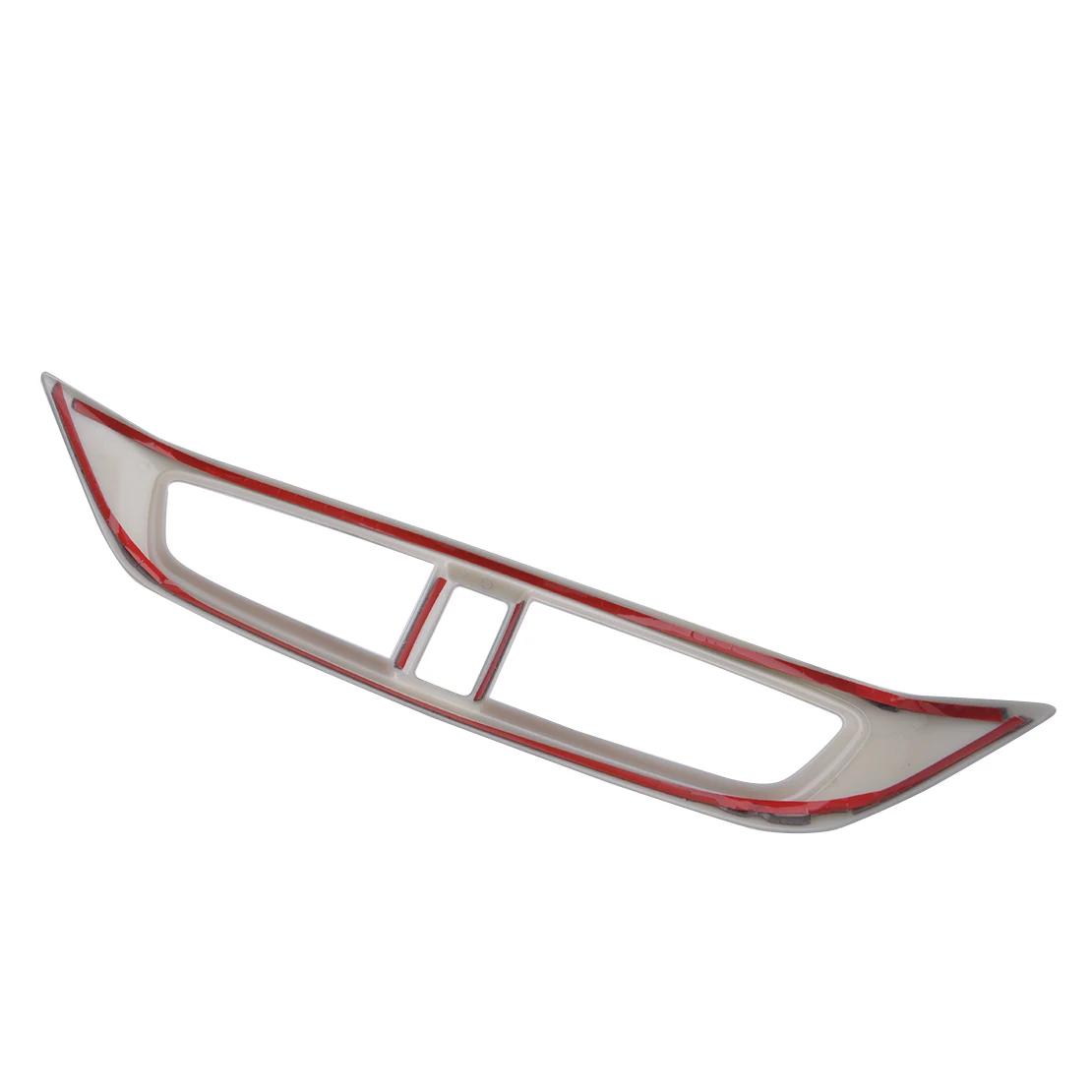 

Silver Interior Middle Outlet Vent Cover Trim Frame Bezel Fit for Honda CRV 2017-2018