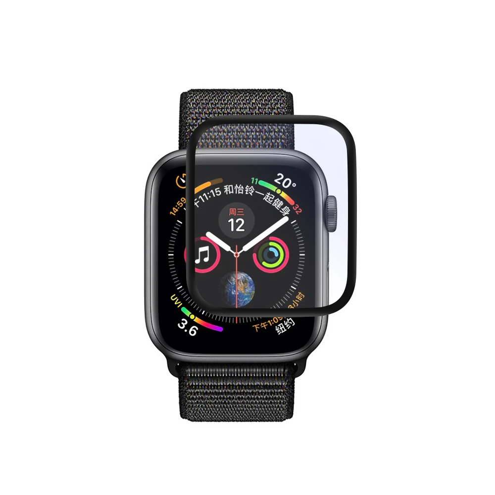 Пленка из ТПУ для смарт часов Apple Watch серии 4 3 2 1 40/44/38/42 мм защитная пленка
