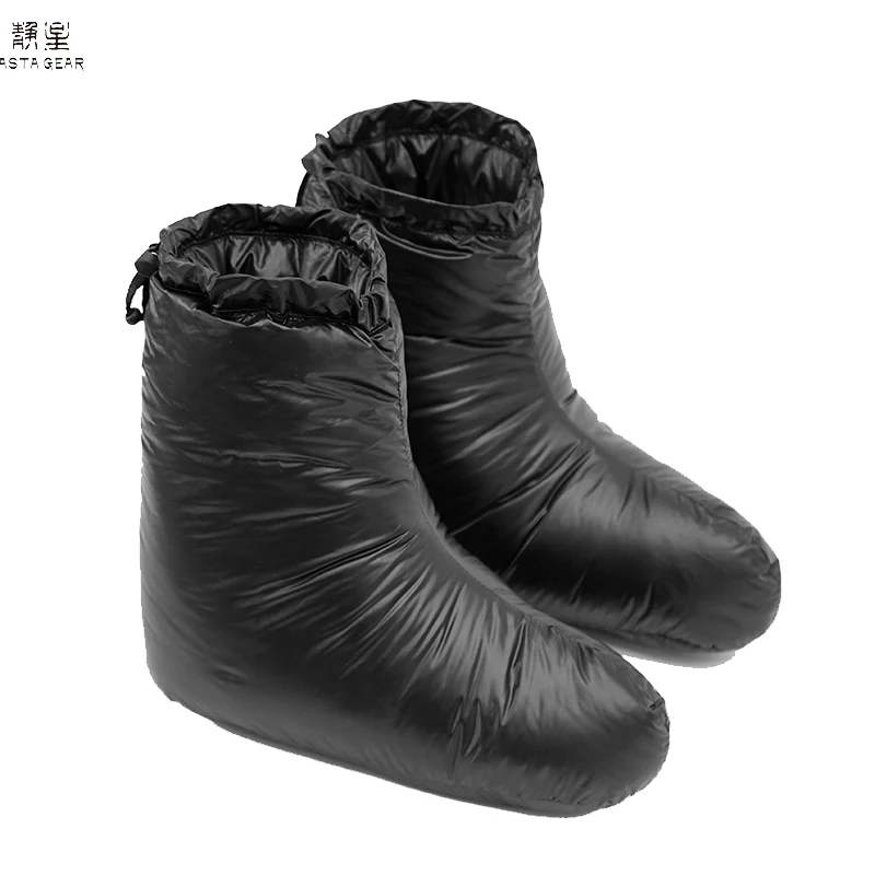 

ASTA GEAR уличное зимнее пуховое сверхлегкое покрытие для ног обувь для кемпинга ветрозащитная водонепроницаемая