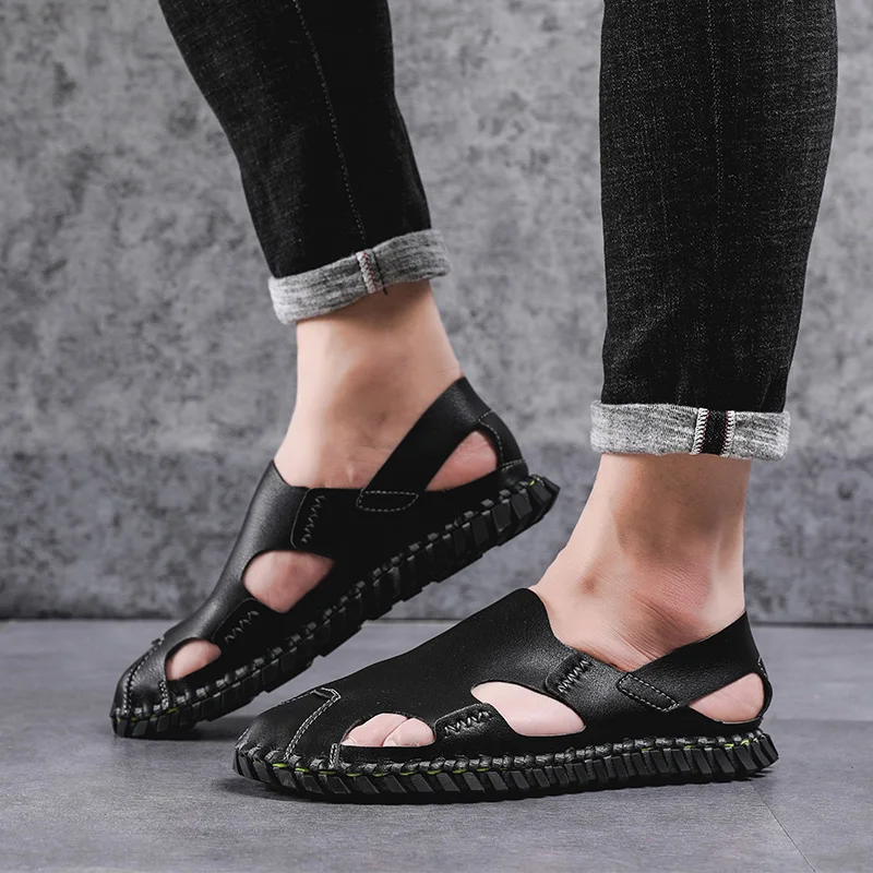

Sneakers Men Lightweight Fashion Summer Mesh Red Summer Breathable Men Running Shoe Men's Slippers Shoes For