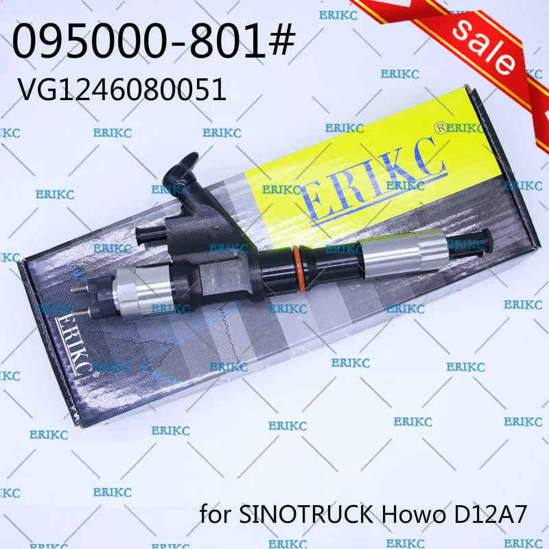 ERIKC впрыска 095000-8011 топливный насос запчасти для грузовика Форсунка 0950008011 common rail