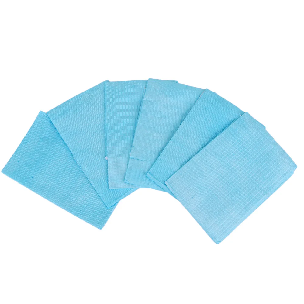 30 шт./лот водонепроницаемый одноразовый стоматологический нагрудник для гигиены