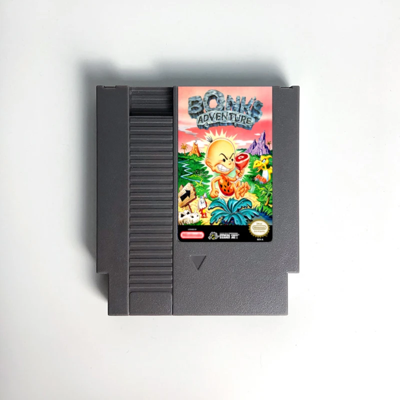 

Картридж Bonk's Adventure для игровой консоли NES 72 Pin