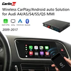 Декодер Carlinkit 2,0 для AUDI A4 A5 S4 S5 Q5 Q7 A4L Q5L 3G MMI для Apple CarPlay и Android